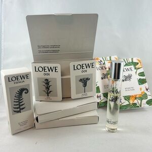 Loewe Perfume Samples & Rollers 001 Woman Man Ibiza Eclectic Esencia 10 Pieces